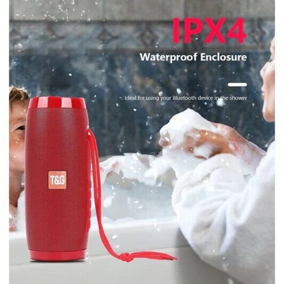 T&G TG-157 Colorful LED Light Wireless BT Speaker Changing Lights/Mic/FM/TF Card - Picture 6 of 8